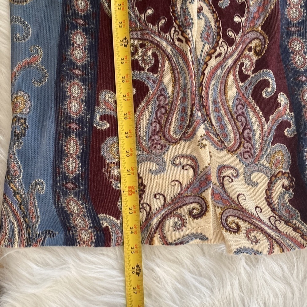 Chico’s Scroll-print cardigan size 0 - Picture 10 of 11